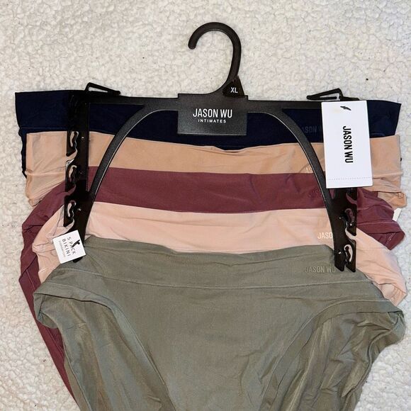 Jason Wu XL Bikini Underwear Set of 5 Pairs Multiple Colors- Green Tan Pink Etc - Picture 3 of 5